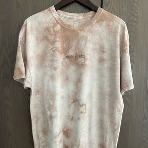 BRAND NEW W/O TAGS Urban Outfitters Attain Embroided Cloud Wash Tie Dye Tshirt L
